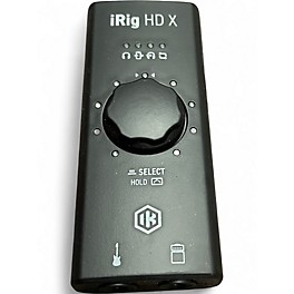 Used IK Multimedia irig hdx Audio Interface
