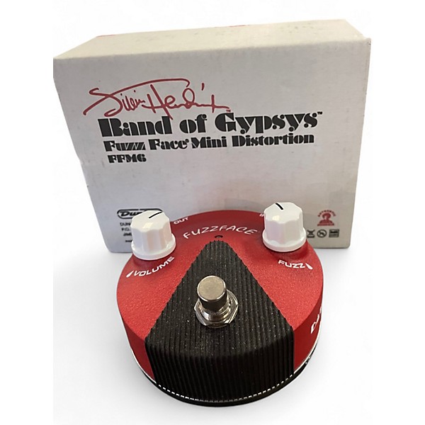 ギター Fuzz Face band of gypsys Used Dunlop Band of Gypsys Fuzz Face Mini Effect Pedal