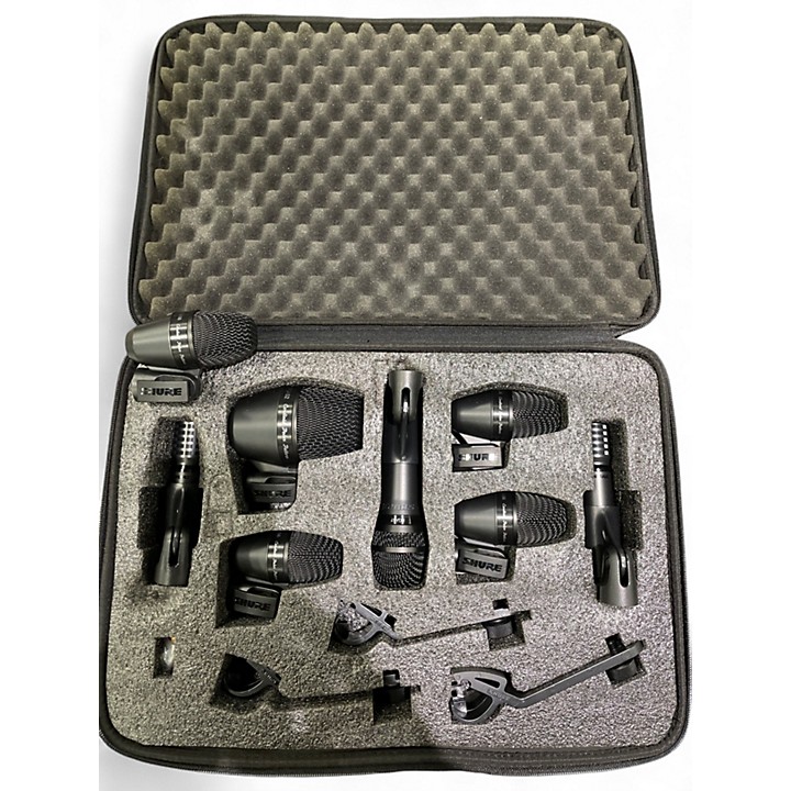 Used Shure PGADRUMKIT7 With Extra PGA56 Percussion