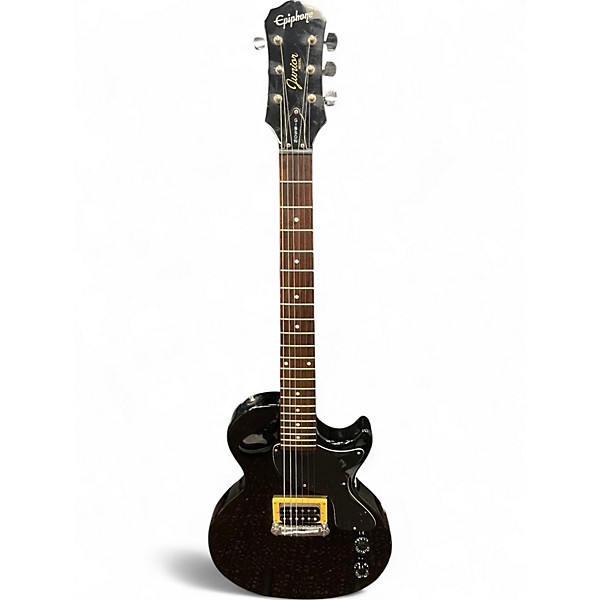 Used Epiphone Les Paul Junior Single Cut Black Solid Body