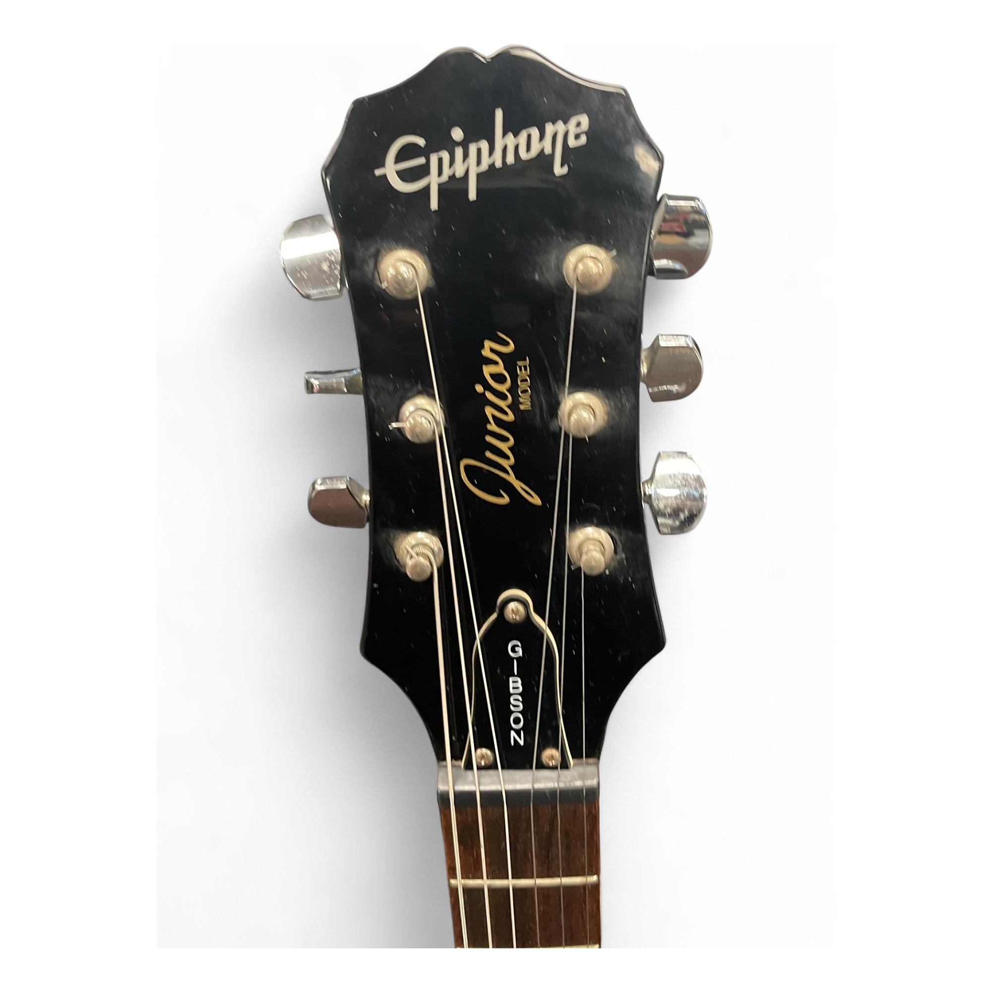 Used Epiphone Les Paul Junior Single Cut Black Solid Body