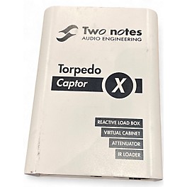 Used Two Notes AUDIO ENGINEERING TORPEDO CAPTOR X Effect Processor