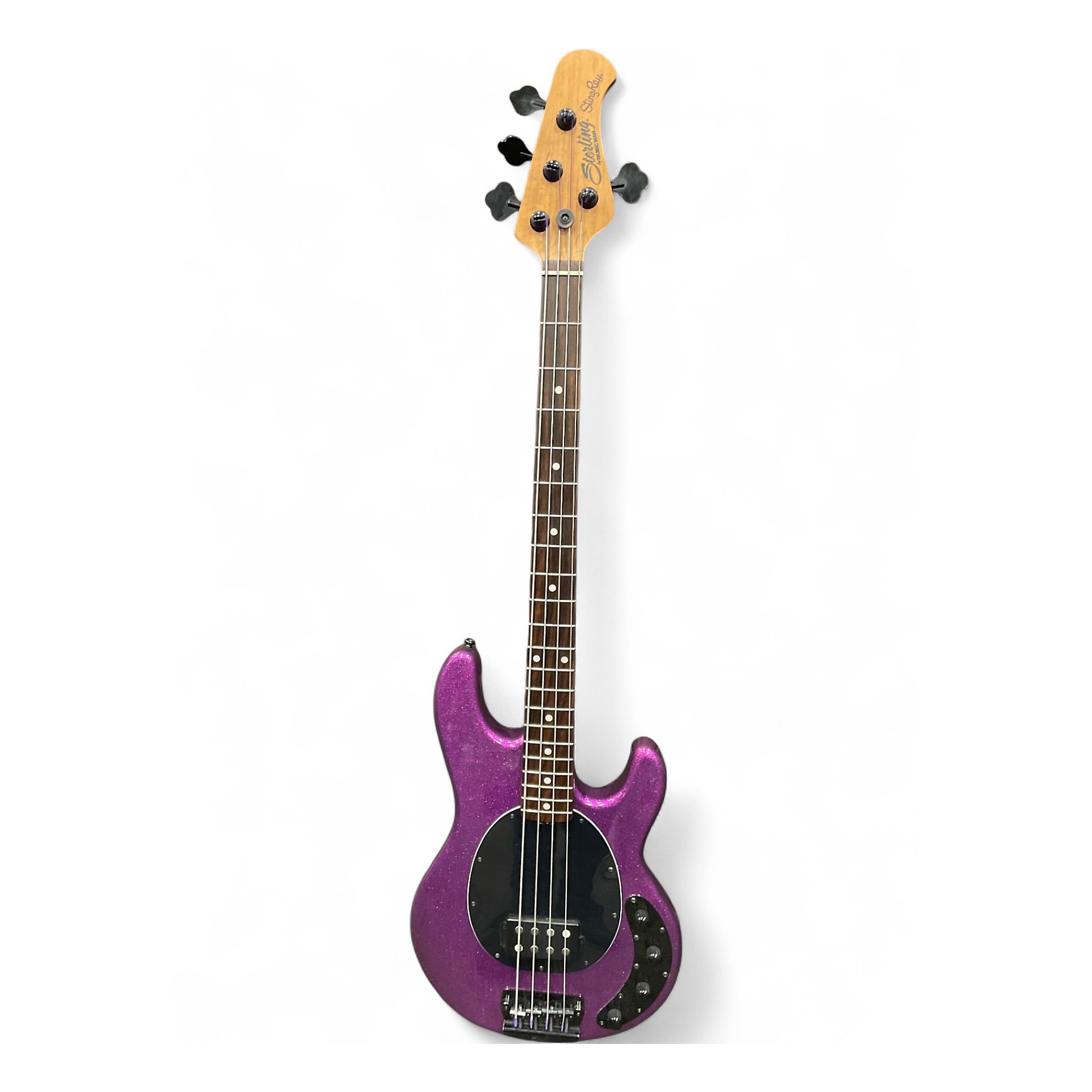 Used Sterling by Music Man Ray34 purple sparkle Electric