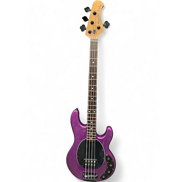 ベース Sterling by Musicman RAY34 Blue Sparkle Used Sterling by Music Man Ray34 purple sparkle Electric