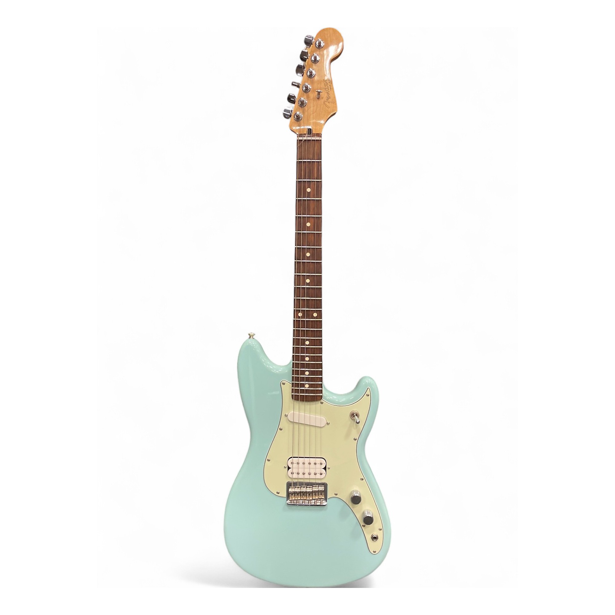 Used Fender Duo Sonic HS BLUE Solid Body Electric Guitar
