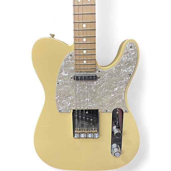 Used 2020 Fender American Performer Telecaster Hum Cream Solid Body Electric Guitar