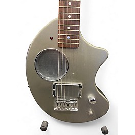 Used Fernandes DIGI-ZO NOMAD Silver Solid Body Electric Guitar