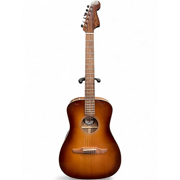 Used Fender Malibu Classic Cognac Burst Acoustic Guitar