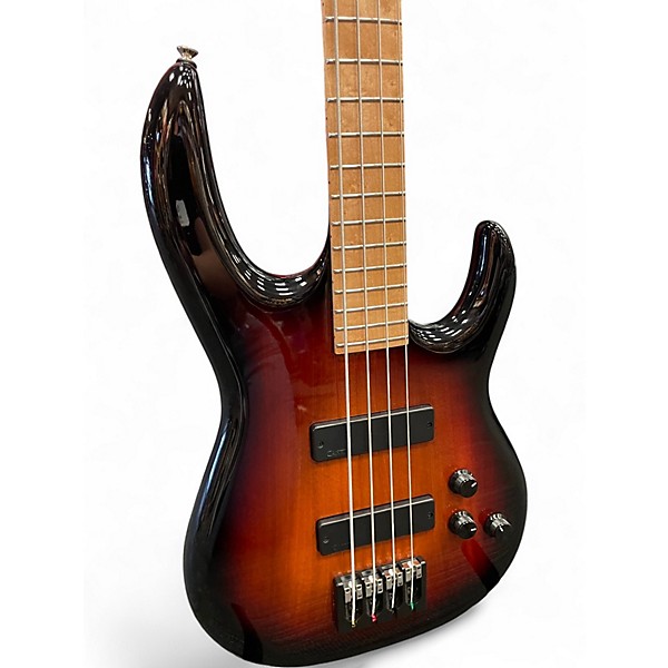 Used Carvin LB 2 Color Sunburst Electric Bass Guitar