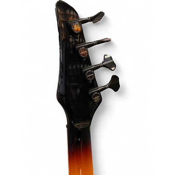 Used Carvin LB 2 Color Sunburst Electric Bass Guitar