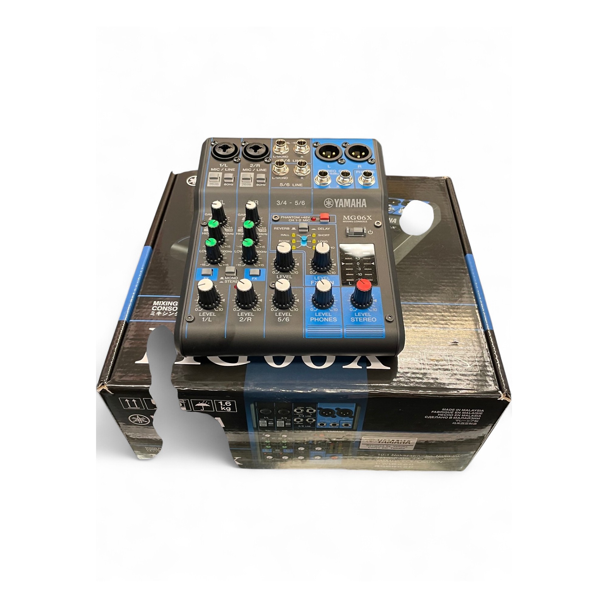 Used Yamaha MG06X Unpowered Mixer | Guitar Center