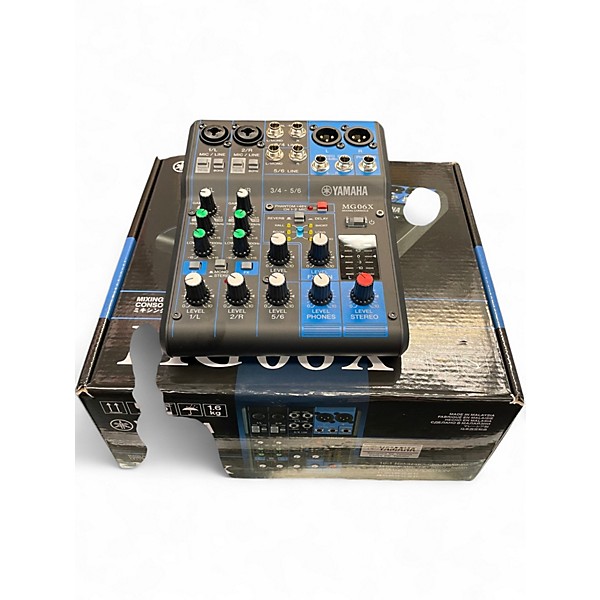 Used Yamaha MG06X Unpowered Mixer