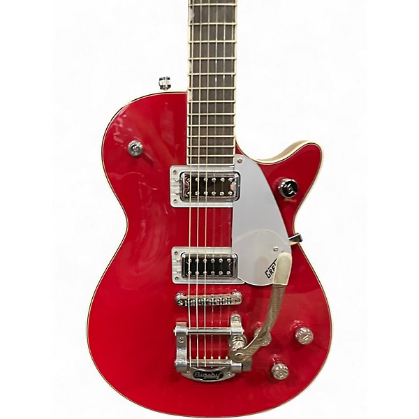 Used Gretsch Guitars G5230T Electromatic Jet FT Single-Cut With Bigsby FIREBIRD RED Solid Body Electric Guitar