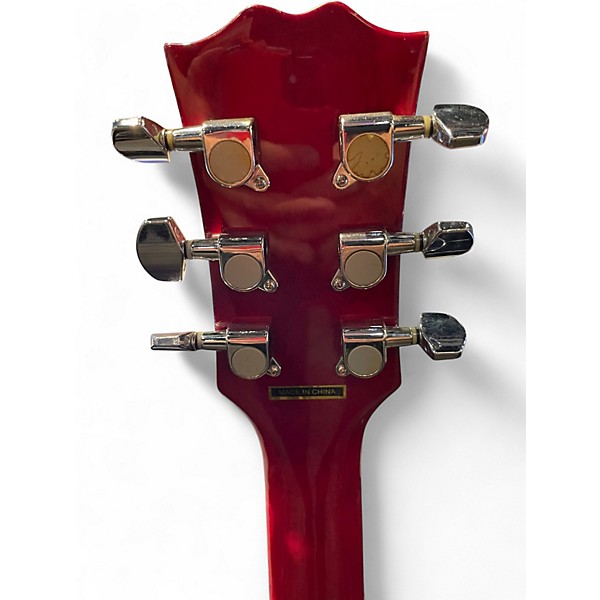 Used S101 Guitars 335 STYLE  Cherry Hollow Body Electric Guitar