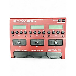 Used Zoom B3N BASS MULTI-EFFECTS PROCESSOR Effect Processor