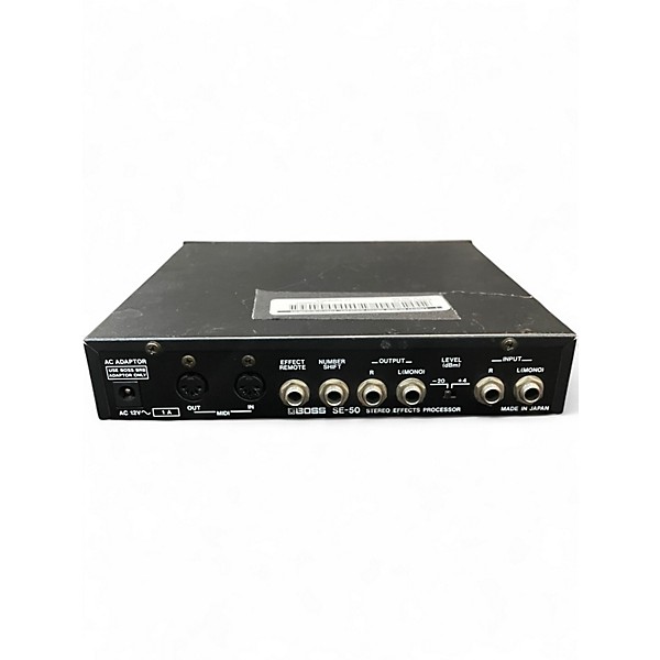Used BOSS SE50 Signal Processor