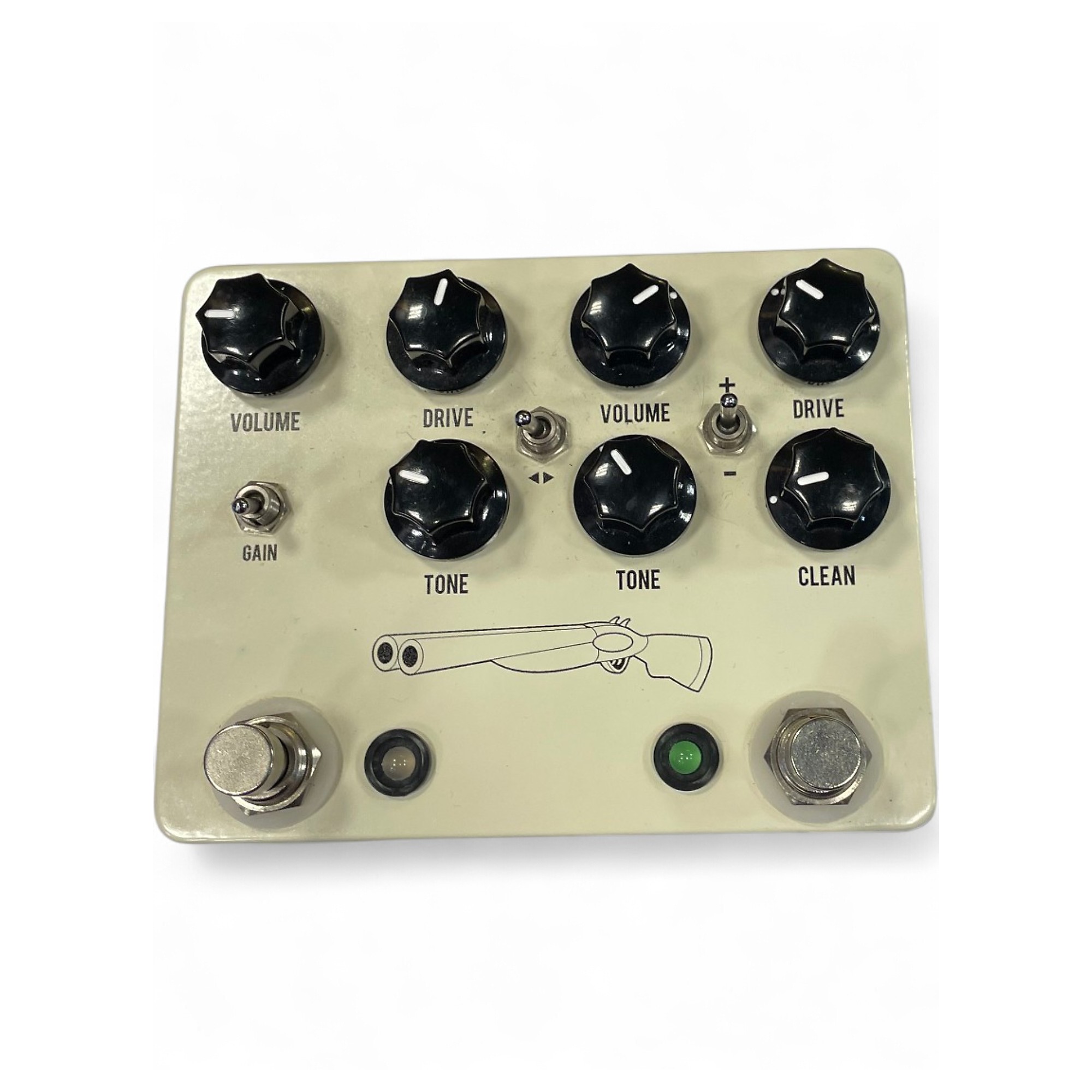 ギター BREAK ACTION Inspired by JHS Used JHS Pedals Double Barrel V4 Effect Pedal | Guitar Center