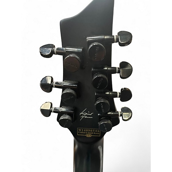 Used Schecter Guitar Research KM7 OFFWHITE Solid Body Electric Guitar