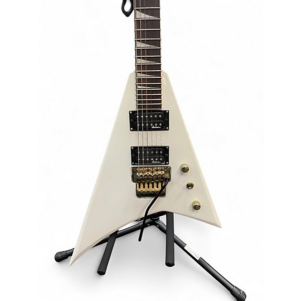 Used Jackson JS32CD CONCORDE Snow White Solid Body Electric Guitar