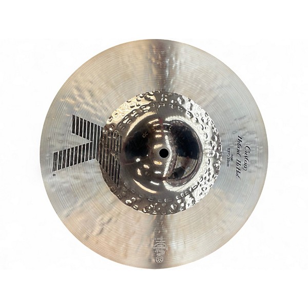 Used Zildjian 13.25in K Custom Hybrid Hi Hat Pair Cymbal