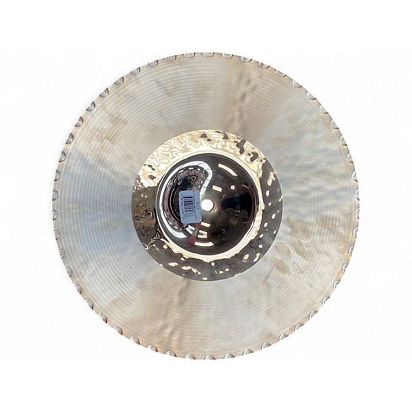 Used Zildjian 13.25in K Custom Hybrid Hi Hat Pair Cymbal