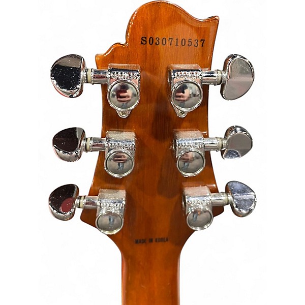 Used Samick RL3 Trans Orange Hollow Body Electric Guitar