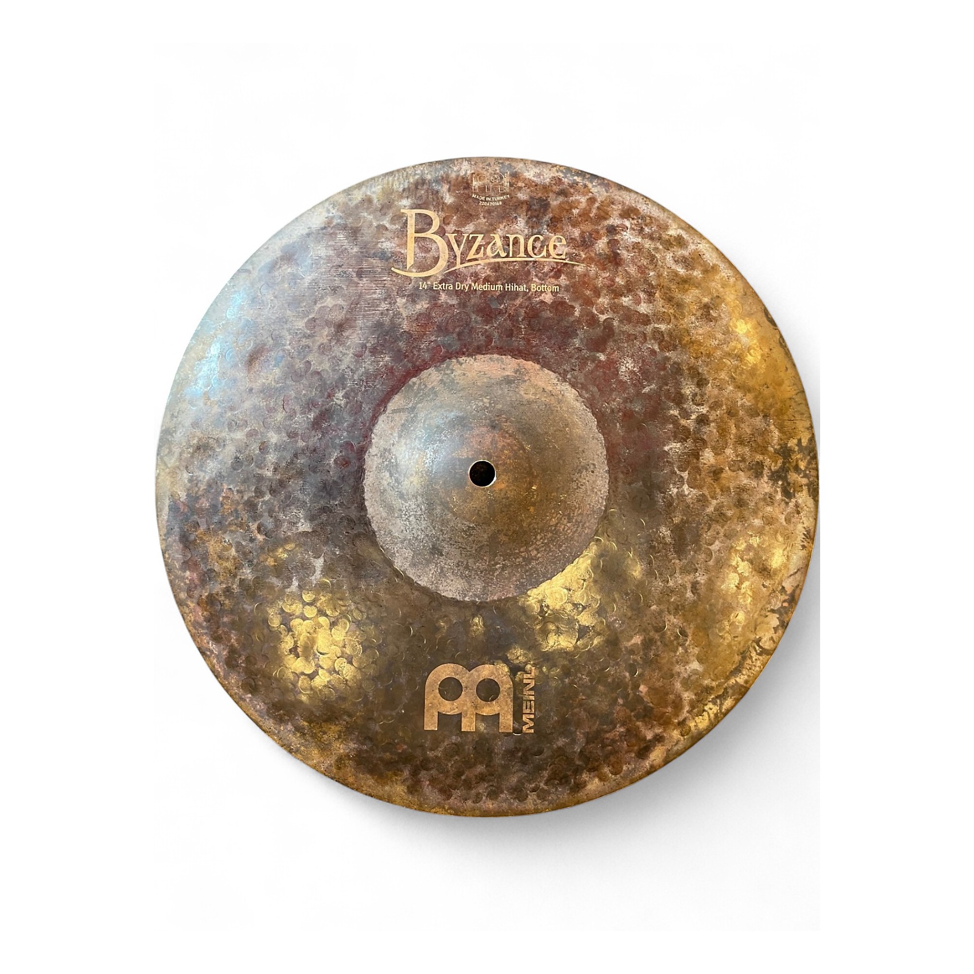 パーカッション・打楽器 MEINL Byzance Extra Dry Medium Hihats 14 Meinl Cymbals 14 inch Byzance Extra Dry Medium Hi-hat