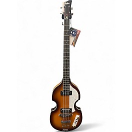 Used Hofner hi-bbpe sunburst Electric Bass Guitar