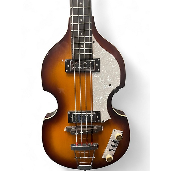 Used Hofner hi-bbpe sunburst Electric Bass Guitar