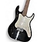 Used Lyon By Washburn S TYPE GUITAR Black and White Solid Body Electric Guitar