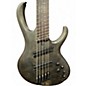 Used Ibanez BTB805MS Trans Black Electric Bass Guitar