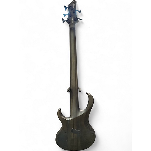 Used Ibanez BTB805MS Trans Black Electric Bass Guitar