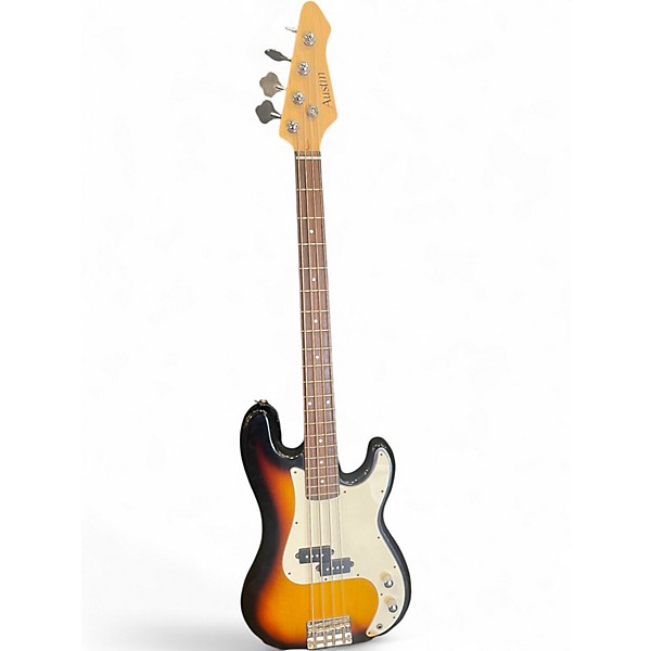 Used Austin APB200 Sunburst Electric Bass Guitar