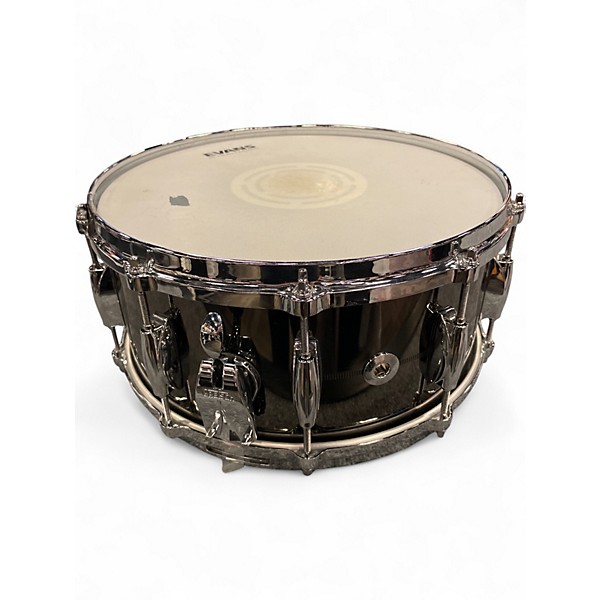 Used Gretsch Drums 14X6.5 Solid Steel Snare Steel Drum