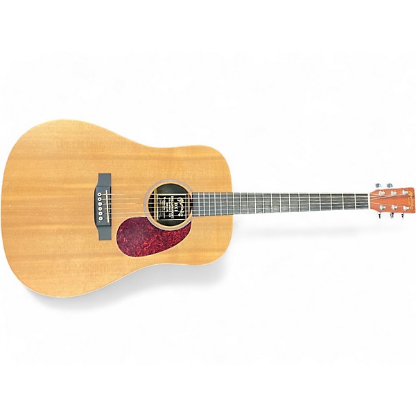Used Martin DX1 Natural Acoustic Guitar Natural | Guitar Center