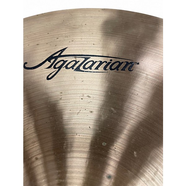 Used Agazarian 16in crash Cymbal