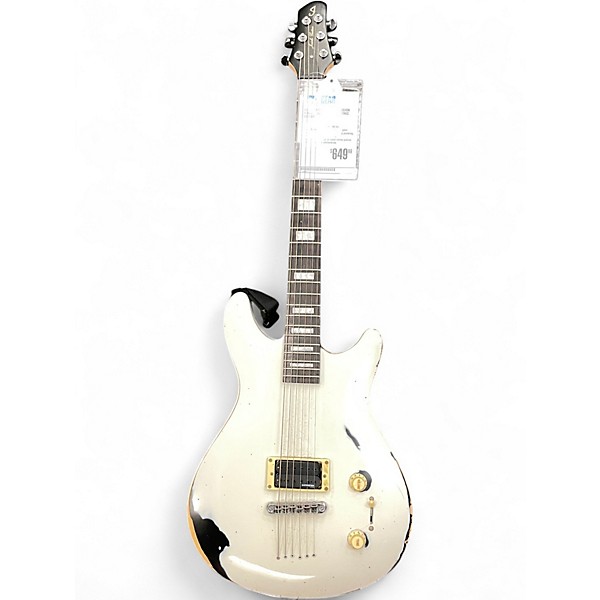 Used Jericho Guitars FUSION 6 WHITE Solid Body Electric Guitar