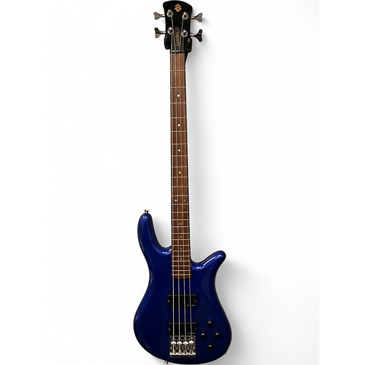 Used Spector Performer 4 Blue Electric Bass Guitar Blue