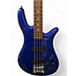 Used Spector Performer 4 Blue Electric Bass Guitar
