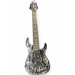 Used Schecter Guitar Research C8 Multiscale Silver Mountain Solid Body Electric Guitar