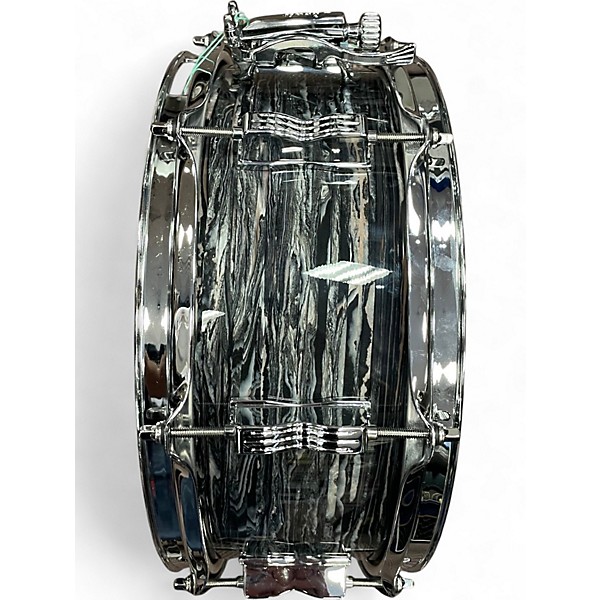 Used Ludwig 14X5.5 Legacy Mahogony Classic Vintage Black Oyster Drum