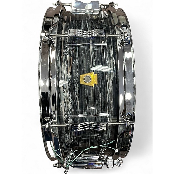 Used Ludwig 14X5.5 Legacy Mahogony Classic Vintage Black Oyster Drum