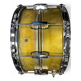 Used Ludwig 14X8 Raw Copper Snare Copper Drum