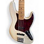 Used Fender Player Plus Active Jazz Bass Olympic Pearl Electric Bass Guitar
