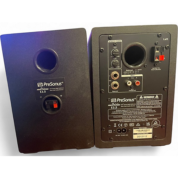 nicknicknickさま専用 PRESONUS Eris E3.5 Amazon.com: PreSonus Eris 3.5 3.5-Inch Low-Frequency Studio