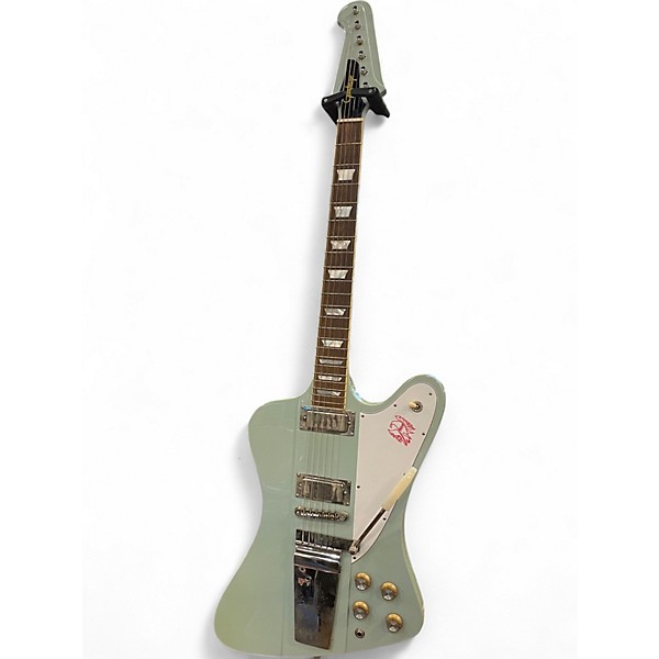 Used Epiphone Inspired by Gibson Custom Firebird V Frost Blue Solid Body Electric Guitar