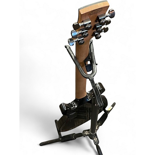 Used Charvel Desolation Double Cutaway 1 Trans Black Solid Body Electric Guitar