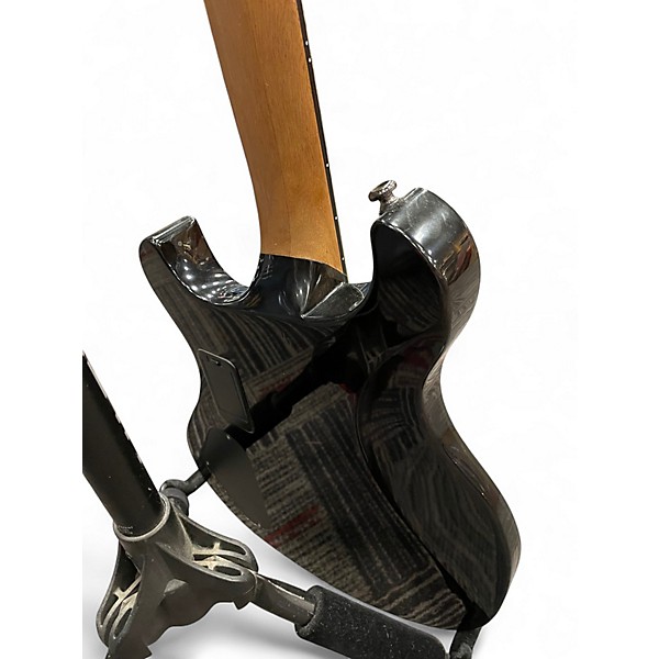 Used Charvel Desolation Double Cutaway 1 Trans Black Solid Body Electric Guitar