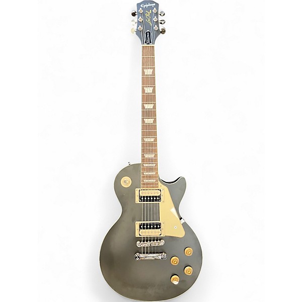 Used Epiphone Les Paul Traditional Pro IV Black and White