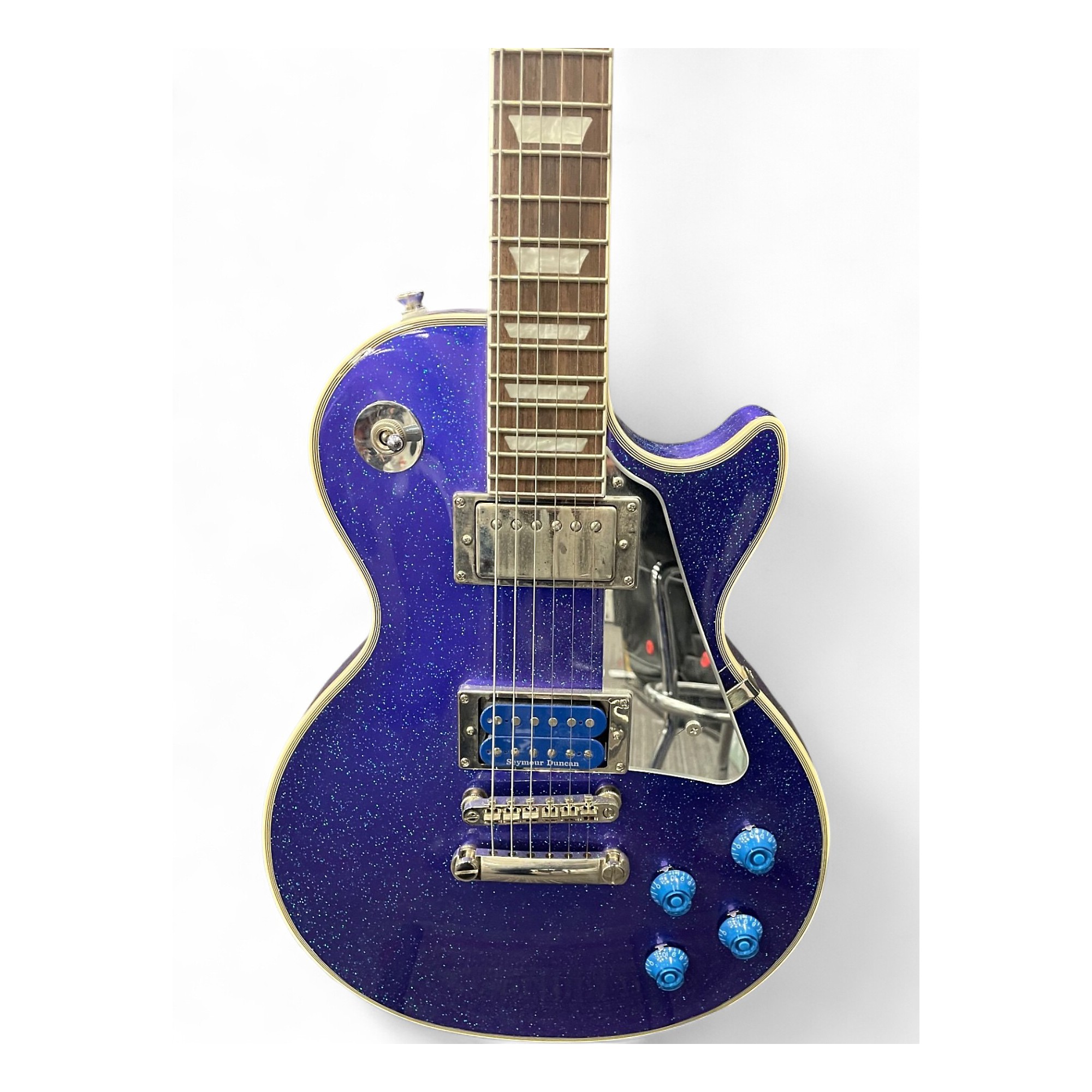 Used Epiphone Tommy Thayer Les Paul Standard Purple Solid